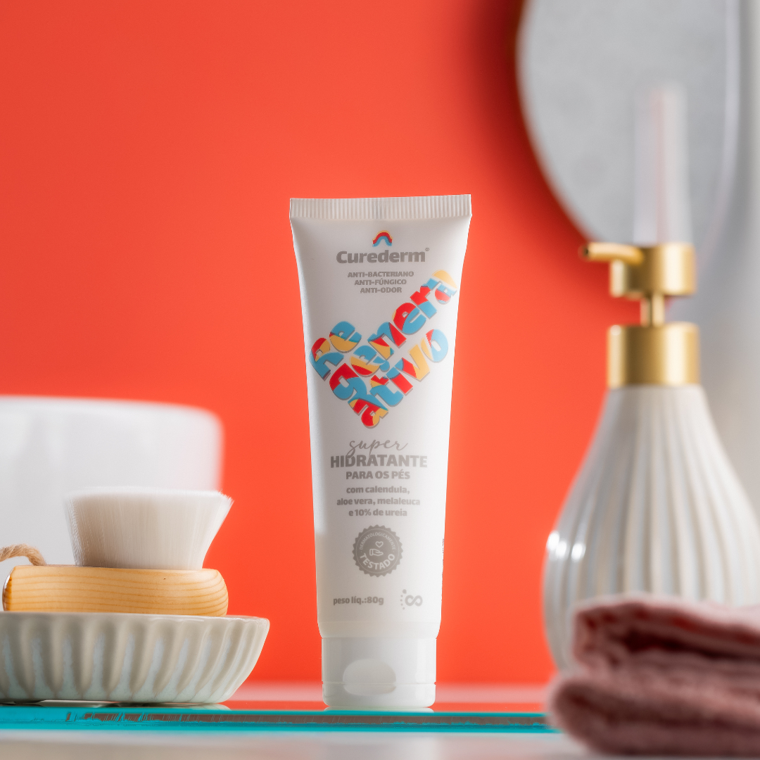 Curederm® - Creme para Hidratação Profunda de Pés 80g