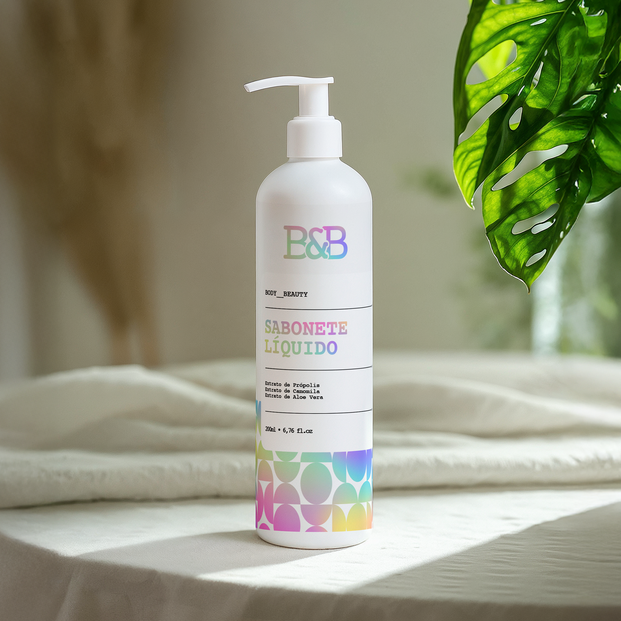 Sabonete Líquido Corporal 200ml - Body & Beauty®