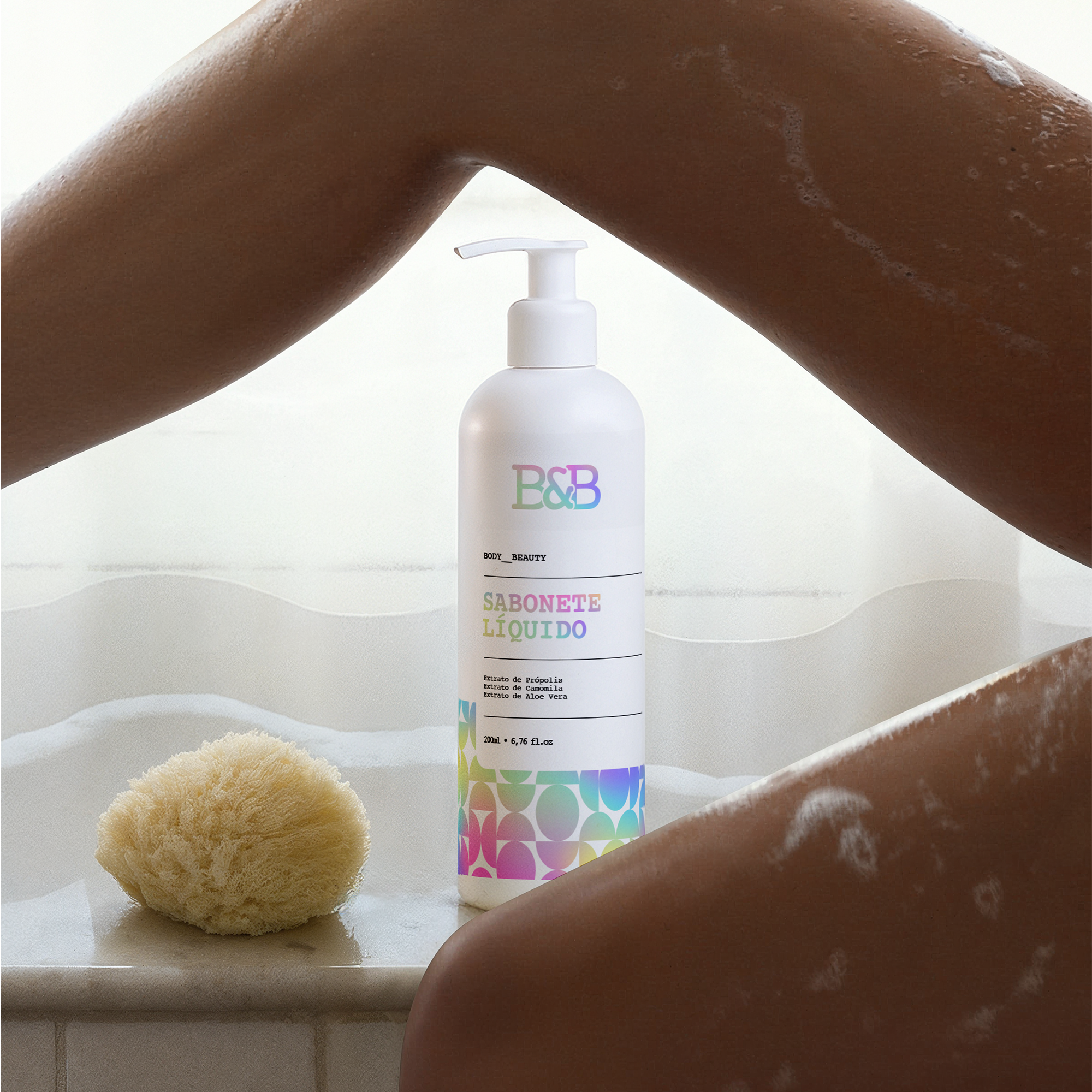 Sabonete Líquido Corporal 200ml - Body & Beauty®