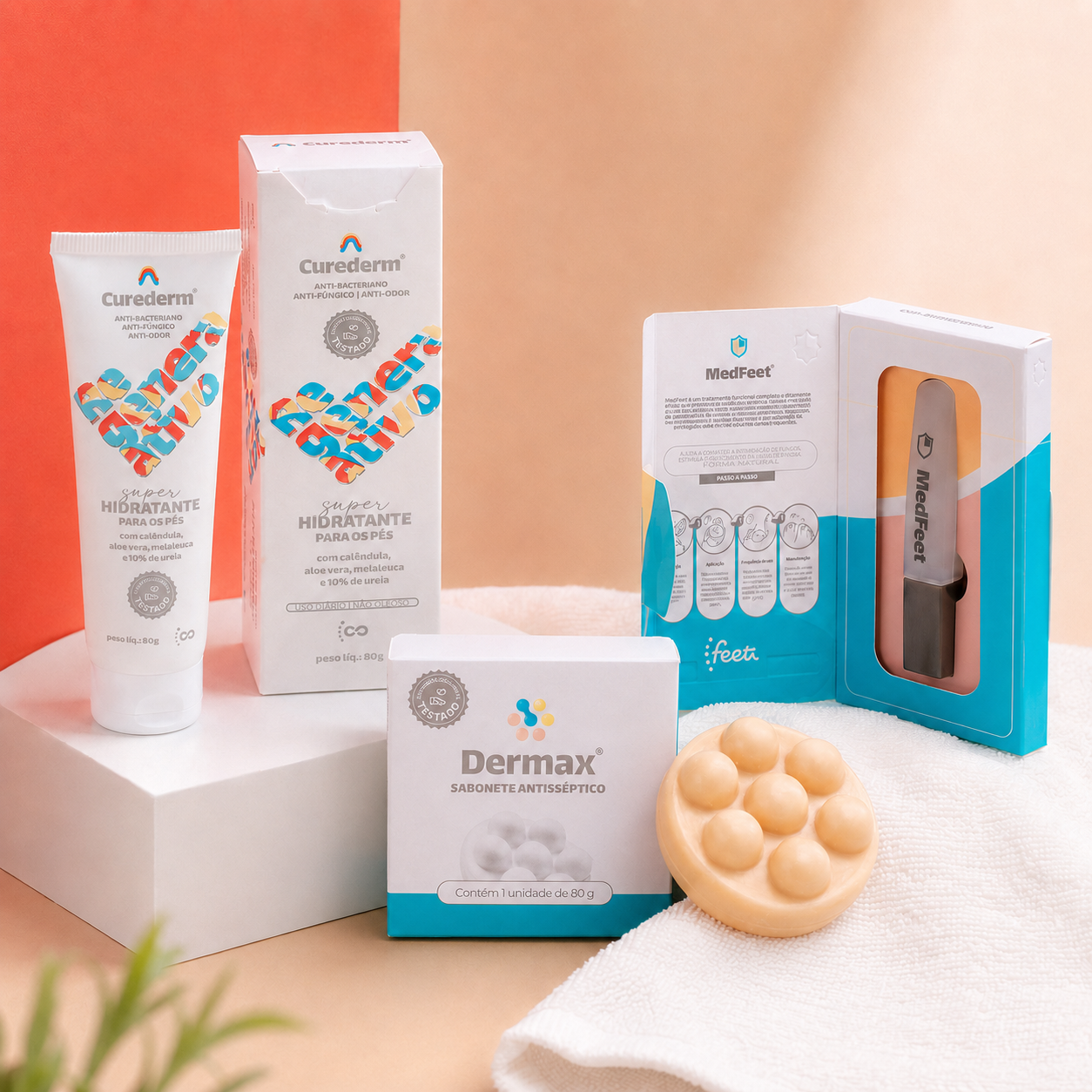 Kit combate aos fungos Foot's®