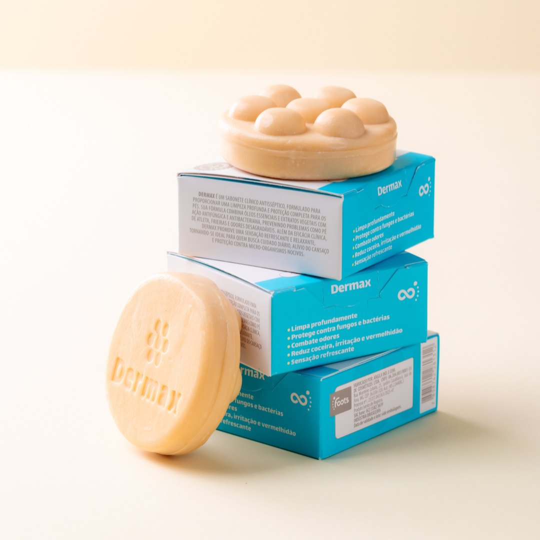 Dermax® – Sabonete Clínico para os Pés