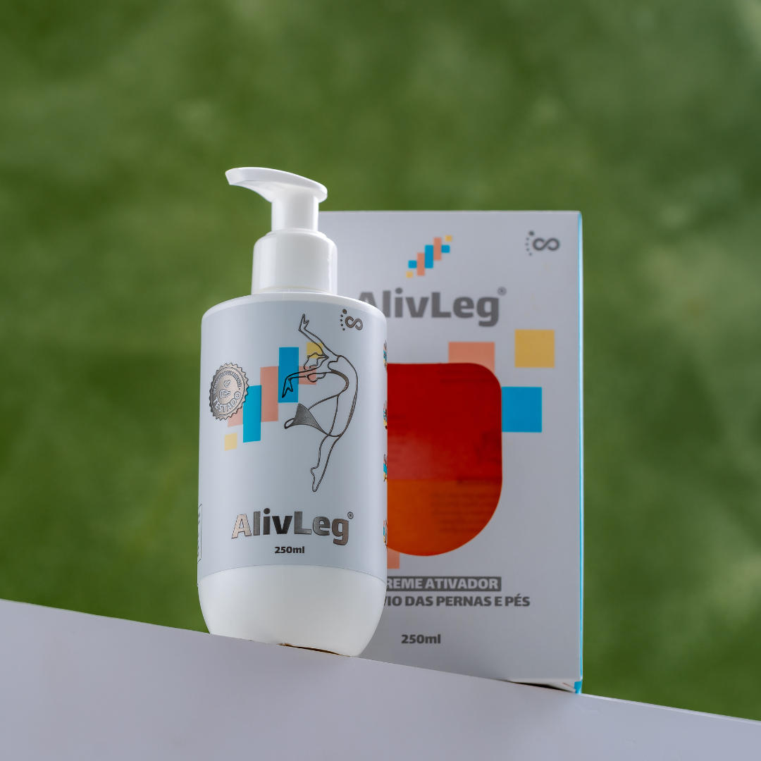 Alivleg - Gel Ativador para Alívio de Pernas e Pés 250ml